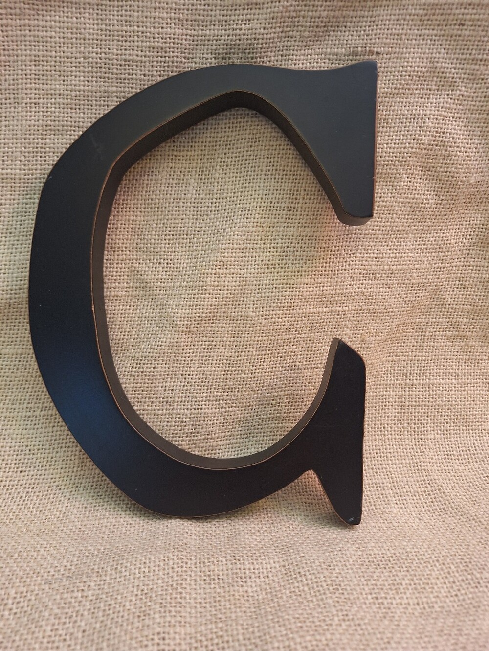 Wooden Letter C